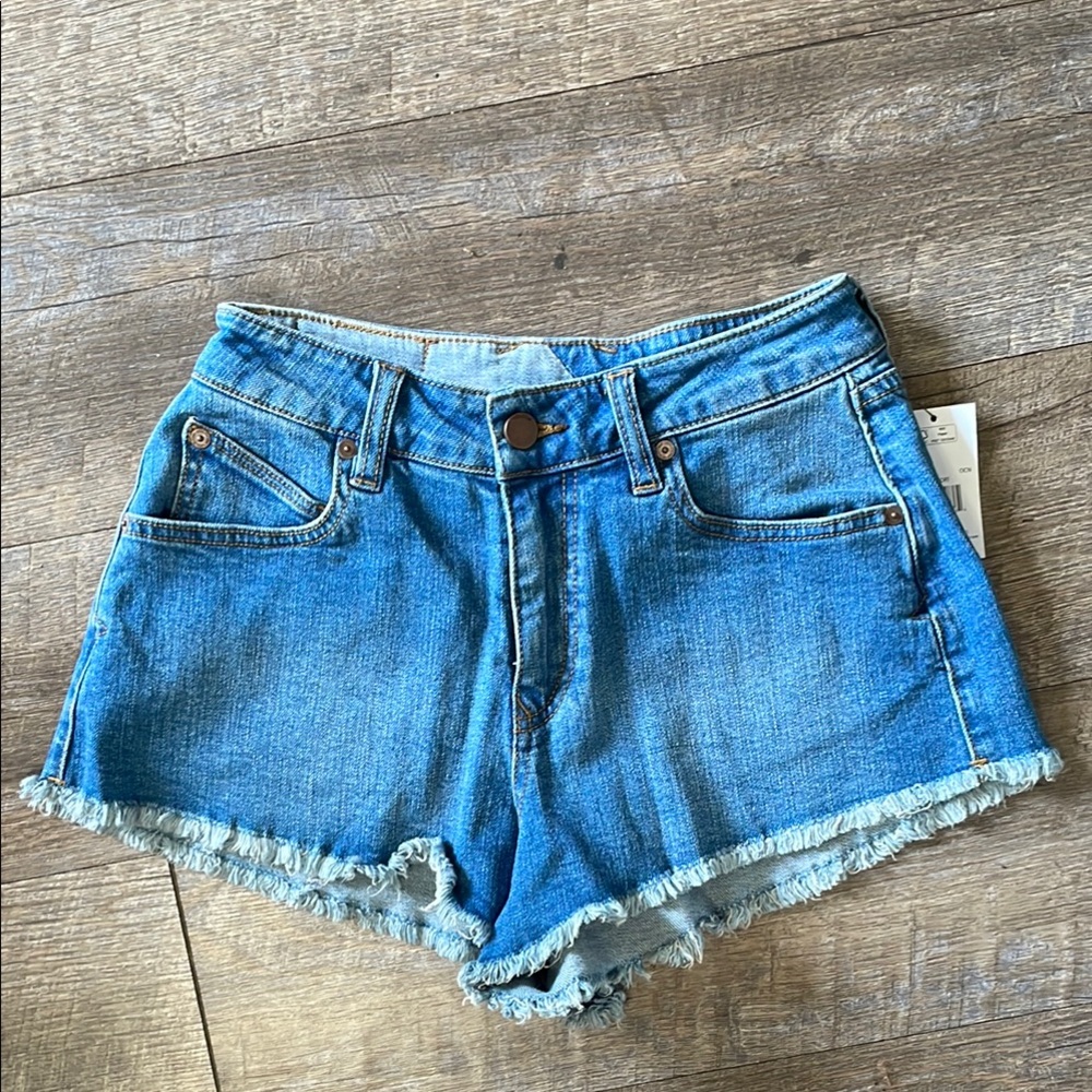 NWT Volcom 1991 stoned short high rise Denim Shorts